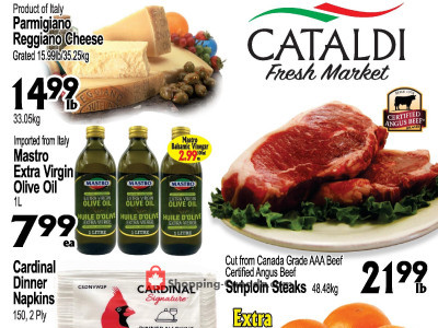 Cataldi Fresh Market Flyer
