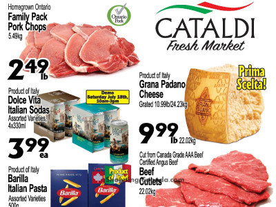 Thumbnail - Cataldi Fresh Market Flyer