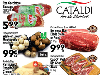 Cataldi Fresh Market Flyer