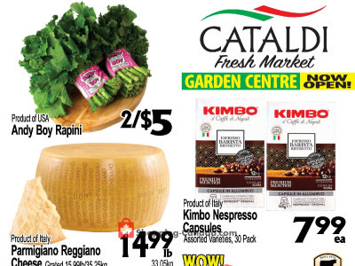 Thumbnail - Cataldi Fresh Market Flyer