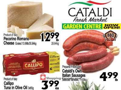 Cataldi Fresh Market Flyer