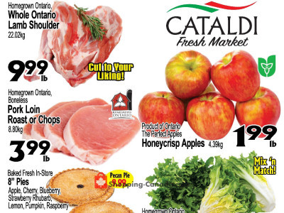 Thumbnail - Cataldi Fresh Market Flyer