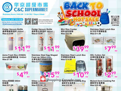 C&C Supermarket Flyer Thumbnail