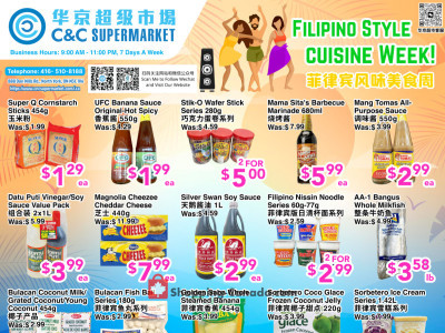C&C Supermarket Flyer