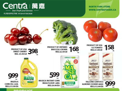 Centra Food Market Outdated Flyer Thumbnail - Monday July 20, 2026 - Thursday July 30, 2026