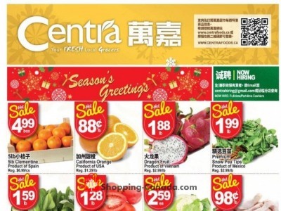 centra food market flyers weekly ads in canada shopping canada seasons food market flyer