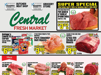 Central Fresh Market Flyer