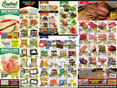 Thumbnail - Central Fresh Market Flyer