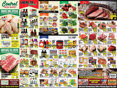 Central Fresh Market Flyer