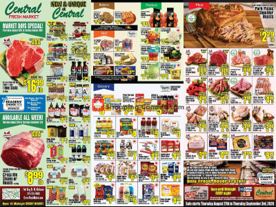Central Fresh Market Flyer Thumbnail