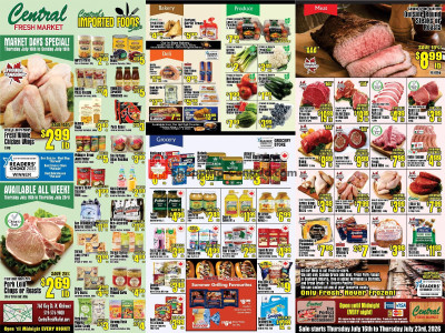 Central Fresh Market Flyer