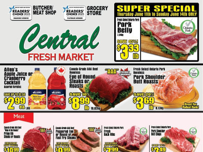 Central Fresh Market Flyer