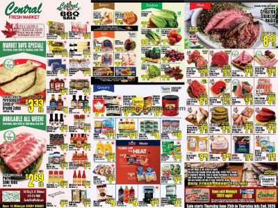 Central Fresh Market Flyer