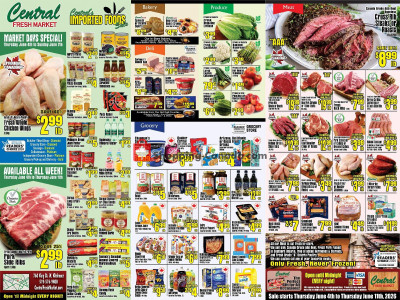 Central Fresh Market Flyer