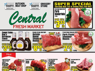 Central Fresh Market Flyer