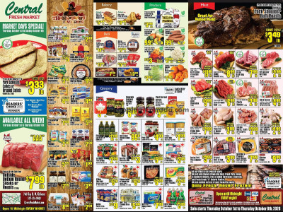 Thumbnail - Central Fresh Market Flyer