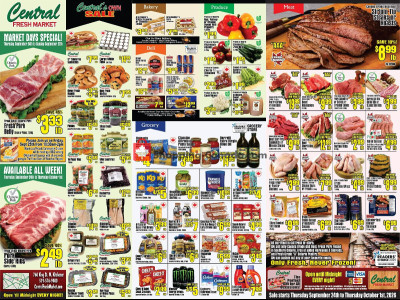 Central Fresh Market Flyer