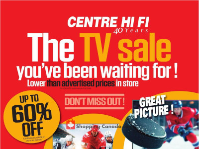 Centre Hi-Fi flyer Flyer