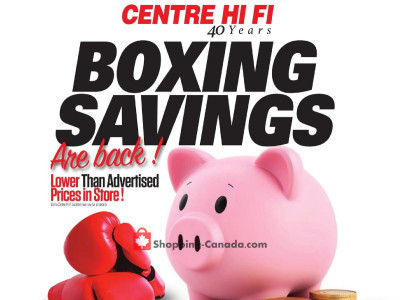 Centre Hi-Fi flyer Flyer