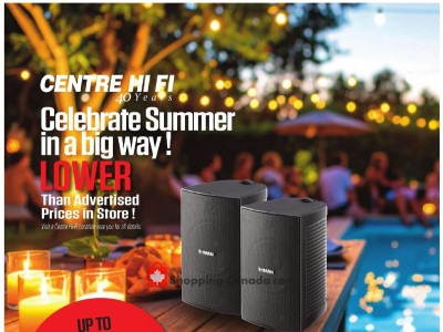 Centre Hi-Fi Flyer Thumbnail, valid: Friday July 24, 2026 - Thursday July 30, 2026