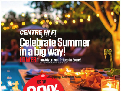Centre Hi-Fi flyer Flyer