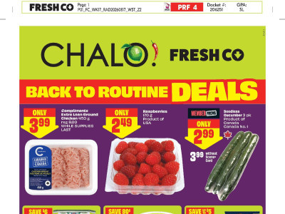 Thumbnail - Chalo FreshCo chalowest Flyer