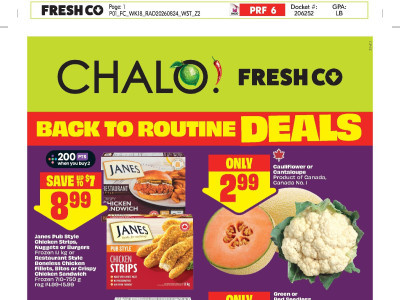 Thumbnail - Chalo FreshCo chalowest Flyer