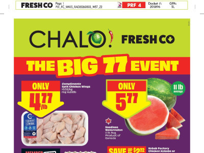 Chalo FreshCo chalowest Flyer
