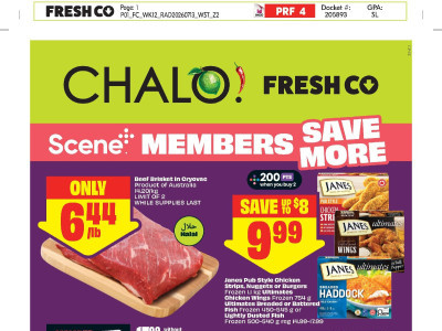 Chalo FreshCo chalowest Flyer