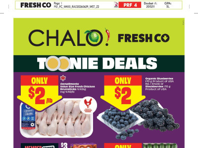 Chalo FreshCo chalowest Flyer