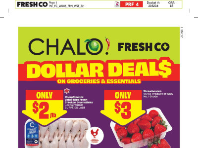 Chalo FreshCo chalowest Flyer