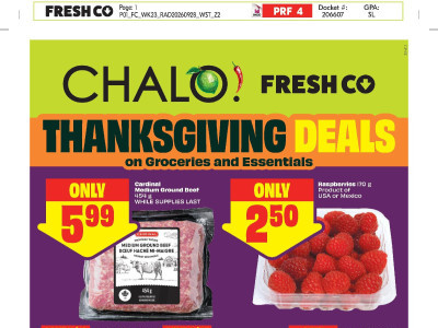 Thumbnail - Chalo FreshCo chalowest Flyer