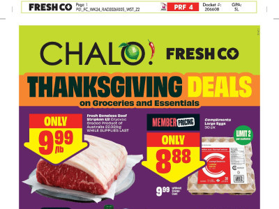 Chalo FreshCo chalowest Flyer