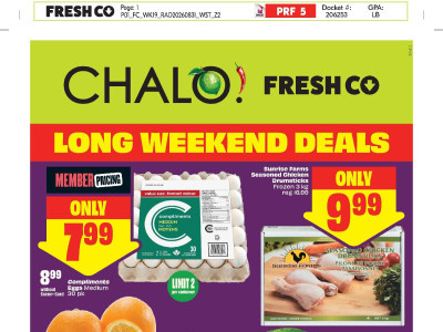 Thumbnail - Chalo FreshCo chalowest Flyer