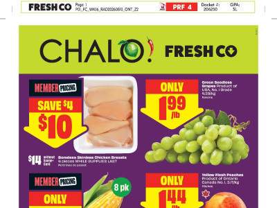Chalo FreshCo flyer Flyer