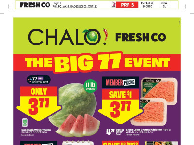 Thumbnail - Chalo FreshCo flyer Flyer