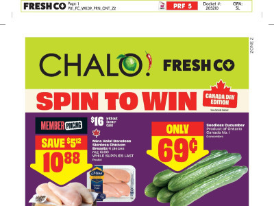 Chalo FreshCo flyer Flyer