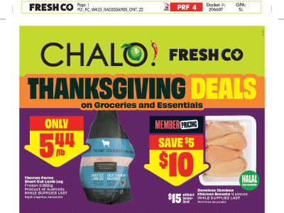Thumbnail - Chalo FreshCo flyer Flyer