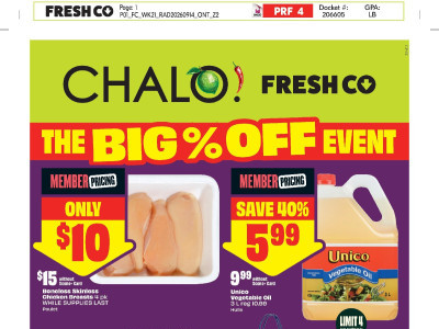Thumbnail - Chalo FreshCo flyer Flyer
