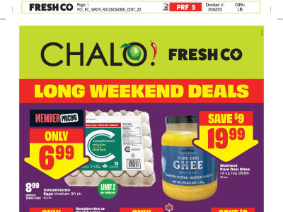 Chalo FreshCo flyer Flyer
