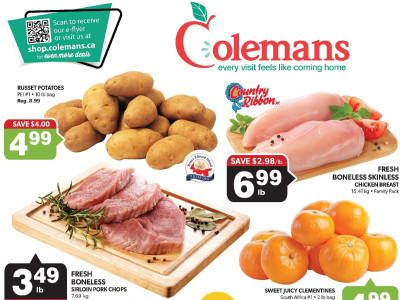 Coleman's Current Ad Flyer