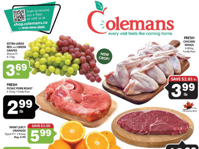 Coleman's Current Ad Flyer