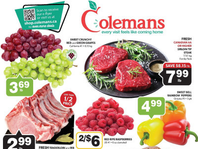 Coleman's Next Ad Flyer