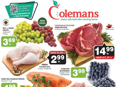 Coleman's Next Ad Flyer