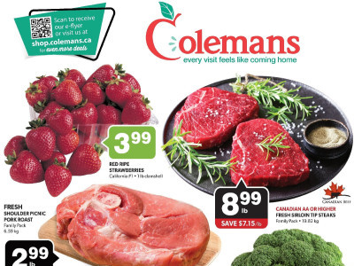 Coleman's Next Ad Flyer