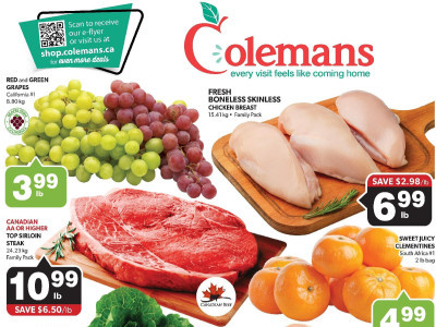 Coleman's Next Ad Flyer