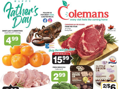 Coleman's Next Ad Flyer
