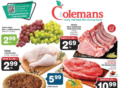 Coleman's Next Ad Flyer