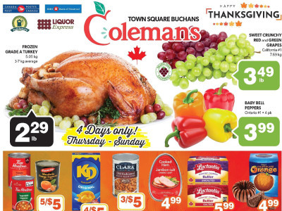 Coleman's Next Ad Flyer