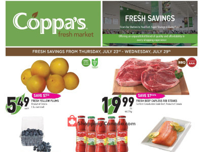 Thumbnail - Coppa's Fresh Market Flyer